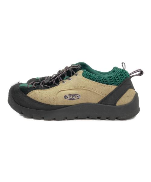 KEEN（キーン）KEEN (キーン) JASPER ROCKS ジャスパーロックス スニーカー ベージュ×ブラック×グリーン サイズ:SIZE 28.5の古着・服飾アイテム