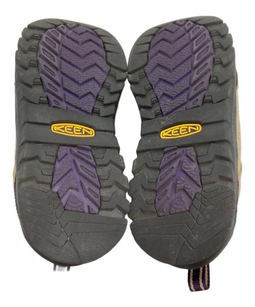 KEEN（キーン）KEEN (キーン) JASPER ROCKS ジャスパーロックス スニーカー ベージュ×ブラック×グリーン サイズ:SIZE 28.5の古着・服飾アイテム