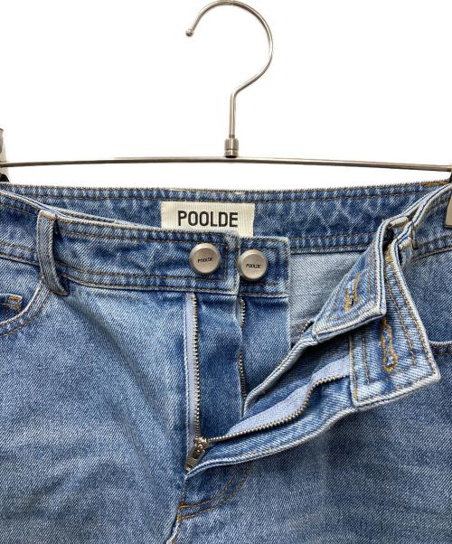 POOLDE（プールデ）POOLDE (プールデ) Loose Denim Pants ルーズデニムパンツ ブルー サイズ:Sの古着・服飾アイテム