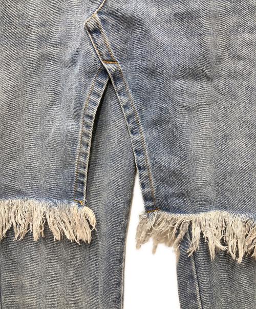 POOLDE（プールデ）POOLDE (プールデ) Loose Denim Pants ルーズデニムパンツ ブルー サイズ:Sの古着・服飾アイテム