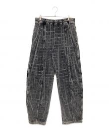 ALEXANDER WANG（アレキサンダー・ワン）の古着「ベロア スウェットパンツ」｜グレー