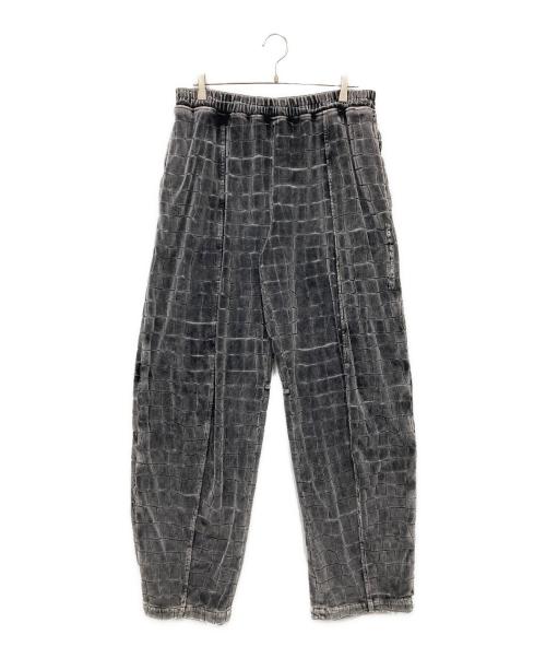 ALEXANDER WANG（アレキサンダー・ワン）ALEXANDER WANG (アレキサンダー・ワン) ベロア スウェットパンツ グレー サイズ:Lの古着・服飾アイテム