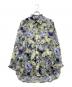 MAISON SPECIAL（メゾンスペシャル）の古着「ORIGINAL GRAPHIC Prime-Over Shirt Coat オーバーシャツ」｜イエロー×パープル
