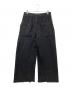 SHINYA KOZUKA (シンヤコズカ) ARTIST'S MATERIAL IN TROUSERS ニットパンツ ブラック サイズ:M：17000円