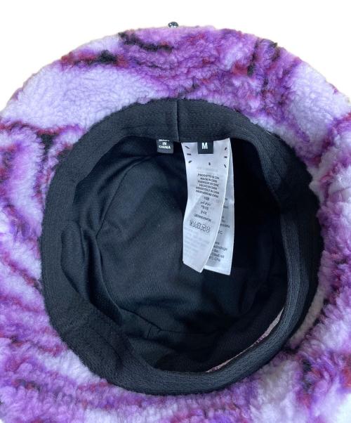 McQ Alexander McQueen（マックキュー アレキサンダーマックイーン）McQ Alexander Mcqueen (マックキュー アレキサンダーマックイーン) GROW UP ボアバケットハット パープル サイズ:SIZE Mの古着・服飾アイテム