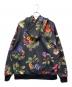 &ELLECY (アンドエルシー) キャット×フラワー モチーフパーカー ブラック×レッド サイズ:M：12000円