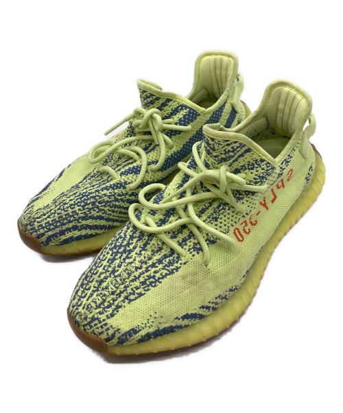 adidas（アディダス）adidas (アディダス) YEEZY BOOST 350 V2 SEMIFROZEN イージーブースト セミ フローズン B37572 イエロー×ブルー サイズ:28.5の古着・服飾アイテム