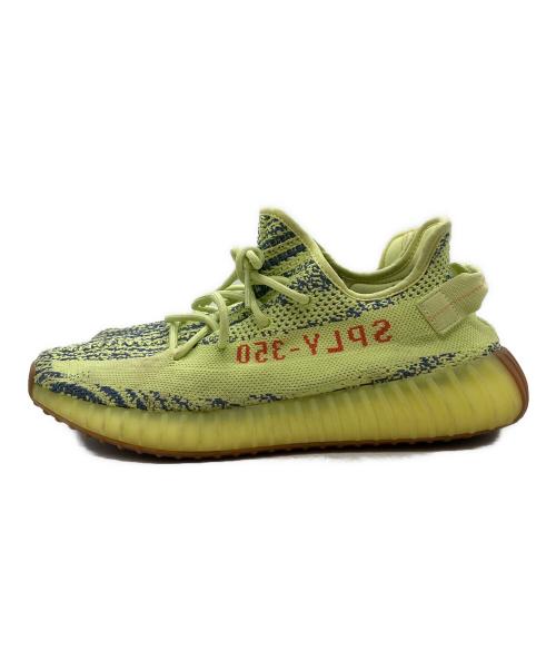 adidas（アディダス）adidas (アディダス) YEEZY BOOST 350 V2 SEMIFROZEN イージーブースト セミ フローズン B37572 イエロー×ブルー サイズ:28.5の古着・服飾アイテム