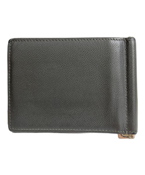 Saint Laurent Paris（サンローランパリ）Saint Laurent Paris (サンローランパリ) ビルクリップウォレット グレーの古着・服飾アイテム
