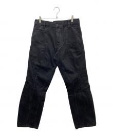 G-STAR RAW（ジースターロゥ）の古着「Kitoh 3D Relaxed Tapered Jeans デニムパンツ」｜ブラック