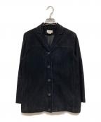 BROOKS BROTHERS 346ブルックスブラザーズ 346）の古着「レザージャケット」｜ブラック
