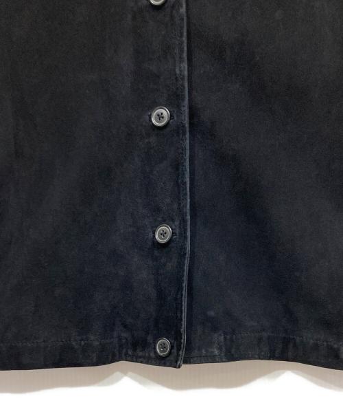 BROOKS BROTHERS 346（ブルックスブラザーズ 346）BROOKS BROTHERS 346 (ブルックスブラザーズ 346) レザージャケット ブラック サイズ:XSの古着・服飾アイテム