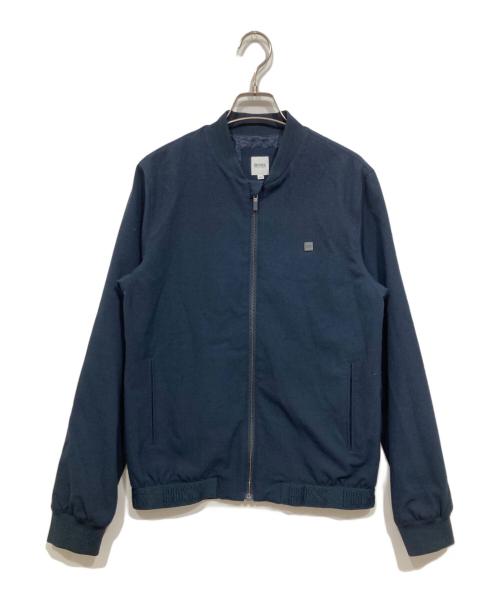 BOSS HUGO BOSS（ボス ヒューゴボス）BOSS HUGO BOSS (ボス ヒューゴボス) ジップアップブルゾン ネイビー サイズ:14-Sの古着・服飾アイテム