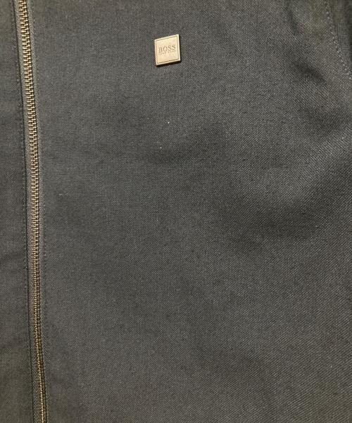 BOSS HUGO BOSS（ボス ヒューゴボス）BOSS HUGO BOSS (ボス ヒューゴボス) ジップアップブルゾン ネイビー サイズ:14-Sの古着・服飾アイテム