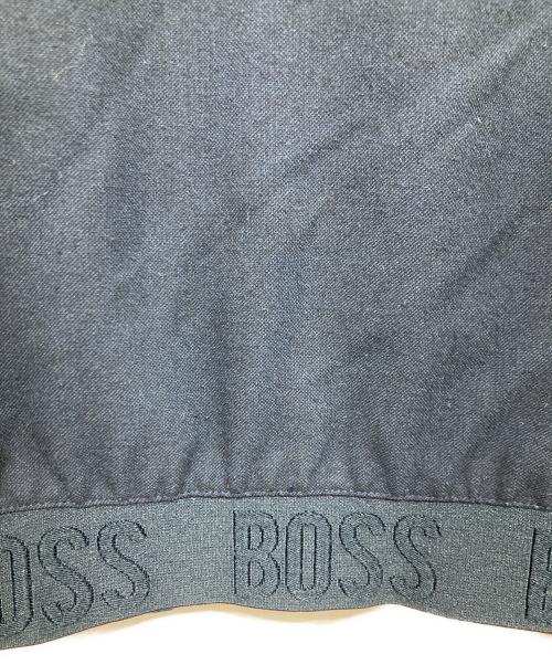 BOSS HUGO BOSS（ボス ヒューゴボス）BOSS HUGO BOSS (ボス ヒューゴボス) ジップアップブルゾン ネイビー サイズ:14-Sの古着・服飾アイテム