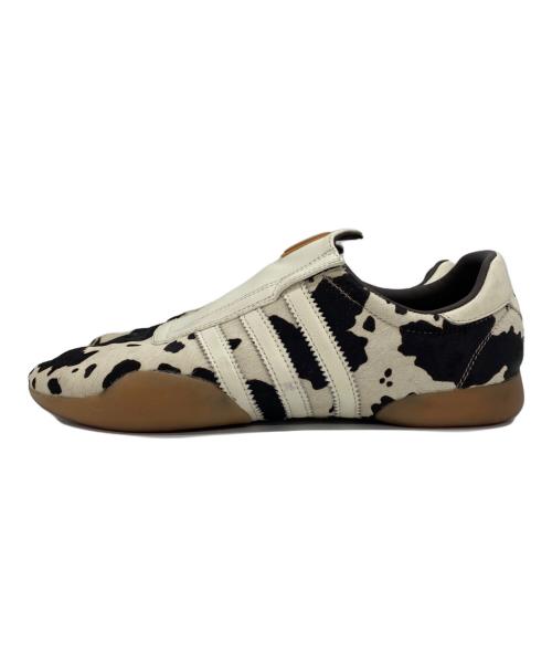 adidas（アディダス）adidas (アディダス) Taekwondo Mei Cow Print スニーカー ベージュ×ブラウン サイズ:27.5cmの古着・服飾アイテム