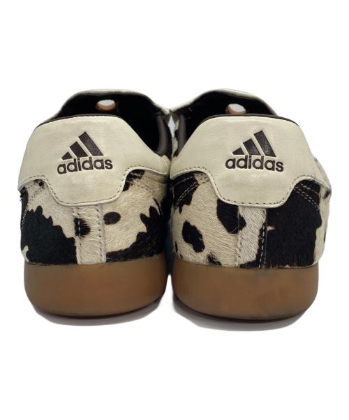 adidas（アディダス）adidas (アディダス) Taekwondo Mei Cow Print スニーカー ベージュ×ブラウン サイズ:27.5cmの古着・服飾アイテム