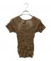 TODAYFUL (トゥデイフル) 2way Sheer Knittops 2Way シアーニット カーキ サイズ:FREE：7000円