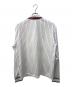 BASICKS (ベイシックス) BS Oversized Stripe Football Shirt ベースボールシャツ ホワイト×ブラック サイズ:S：11000円