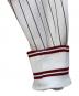中古・古着 BASICKS (ベイシックス) BS Oversized Stripe Football Shirt ベースボールシャツ ホワイト×ブラック サイズ:S：11000円