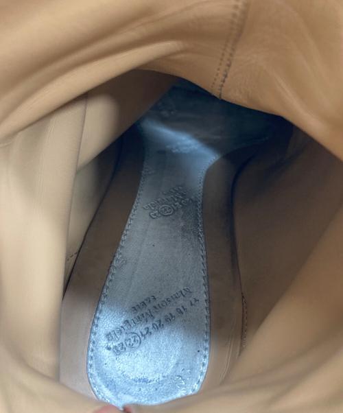 Maison Margiela 22（メゾンマルジェラ）Maison Margiela 22 (メゾンマルジェラ) tabi ヒールタビ ブーツ レッド サイズ:36の古着・服飾アイテム