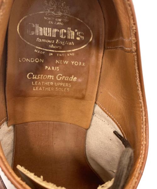 Church’s（チャーチ）Church’s (チャーチ) パンチドキャップトゥシューズ ブラウン サイズ:SIZE 70Fの古着・服飾アイテム