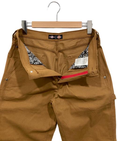 Dickies（ディッキーズ）Dickies (ディッキーズ) INDEPENDENT (インディペンデント) ワークパンツ ペインターパンツ ブラウン サイズ:W30（76cm）の古着・服飾アイテム