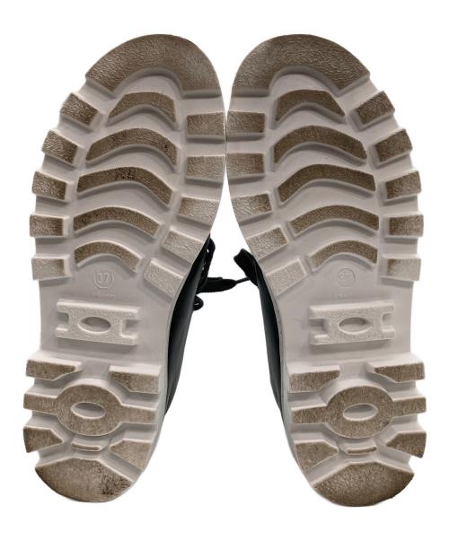 LOEWE（ロエベ）LOEWE (ロエベ) ストレッチ コンバットブーツ ブラック×ホワイト サイズ:SIZE 37の古着・服飾アイテム