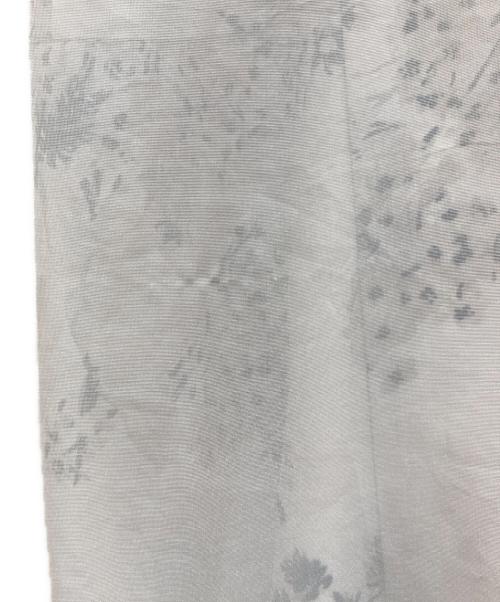 Ameri（アメリ）AMERI (アメリ) 2WAY FLOWER LAYERED SHEER DRESS キャミソールワンピース ベージュ×ホワイト サイズ:Mの古着・服飾アイテム