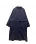 AUDREY AND JOHN WAD (オードリーアンドジョンワッド) ステンカラーコート ネイビー サイズ:M：7000円