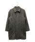 A.P.C.（アーペーセー）の古着「ツイード 比翼コート」｜ブラック