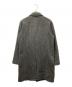A.P.C. (アーペーセー) ツイード 比翼コート ブラック サイズ:S：15000円