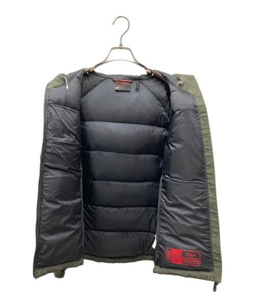 MAMMUT（マムート）MAMMUT (マムート) SERAC Down Hoody Herringbone フーデッドダウンジャケット カーキ サイズ:Sの古着・服飾アイテム