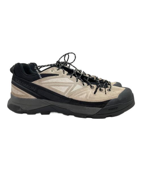 SALOMON（サロモン）SALOMON (サロモン) X-ALP LTR 'Black Vanilla Ice Rainy Day' ローカットスニーカー ベージュ×ブラック サイズ:SIZE 27.5cmの古着・服飾アイテム