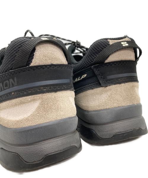 SALOMON（サロモン）SALOMON (サロモン) X-ALP LTR 'Black Vanilla Ice Rainy Day' ローカットスニーカー ベージュ×ブラック サイズ:SIZE 27.5cmの古着・服飾アイテム