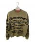 Supreme（シュプリーム）の古着「Futura Sweater フューチュラセーター」｜カーキ×ブラック