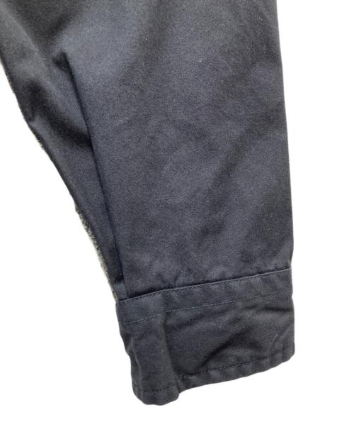 uniform experiment（ユニフォームエクスペリメント）uniform experiment (ユニフォームエクスペリメント) SLEEVE PANELED DOUBLE POCKET BIG SHIRT ダブルポケットビッグシャツ ブラック サイズ:FREEの古着・服飾アイテム