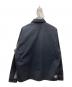 uniform experiment (ユニフォームエクスペリメント) SLEEVE PANELED DOUBLE POCKET BIG SHIRT ダブルポケットビッグシャツ ブラック サイズ:FREE：7000円