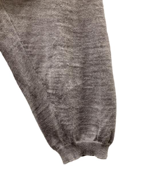 BATONER（バトナ―）BATONER (バトナ―) レショップ別注 ラミーVネックニット グレー サイズ:Mの古着・服飾アイテム