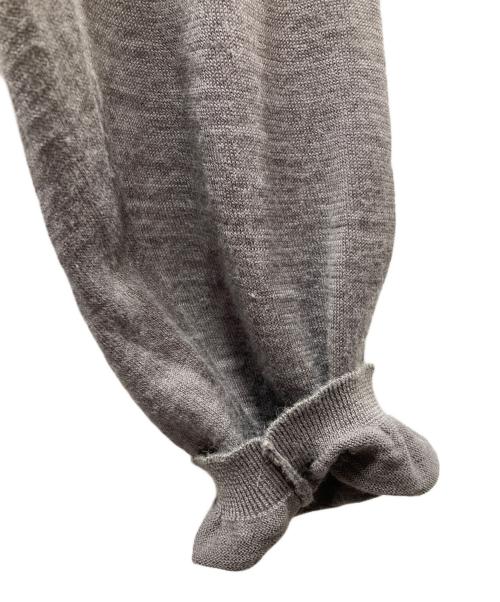 BATONER（バトナ―）BATONER (バトナ―) レショップ別注 ラミーVネックニット グレー サイズ:Mの古着・服飾アイテム