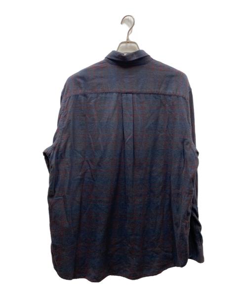 OUR LEGACY（アワーレガシー）OUR LEGACY (アワーレガシー) stussy (ステューシー) Work Shop Check Shirt チェックシャツ ネイビー×レッド サイズ:Sの古着・服飾アイテム