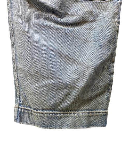 ourshes（アワシズ）ourshes (アワシズ) Dirty grunge balloon pants ダーティグランジバルーンデニムパンツ ブルー サイズ:46の古着・服飾アイテム