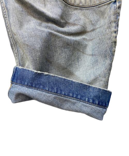 ourshes（アワシズ）ourshes (アワシズ) Dirty grunge balloon pants ダーティグランジバルーンデニムパンツ ブルー サイズ:46の古着・服飾アイテム