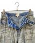 中古・古着 ourshes (アワシズ) Dirty grunge balloon pants ダーティグランジバルーンデニムパンツ ブルー サイズ:46：10000円