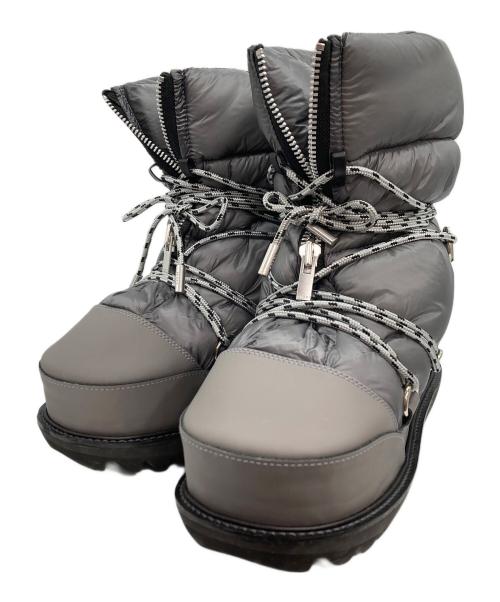 sacai（サカイ）sacai (サカイ) 22AW WINTER BOOTS ウィンターブーツ グレー サイズ:SIZE 42の古着・服飾アイテム