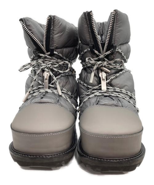 sacai（サカイ）sacai (サカイ) 22AW WINTER BOOTS ウィンターブーツ グレー サイズ:SIZE 42の古着・服飾アイテム