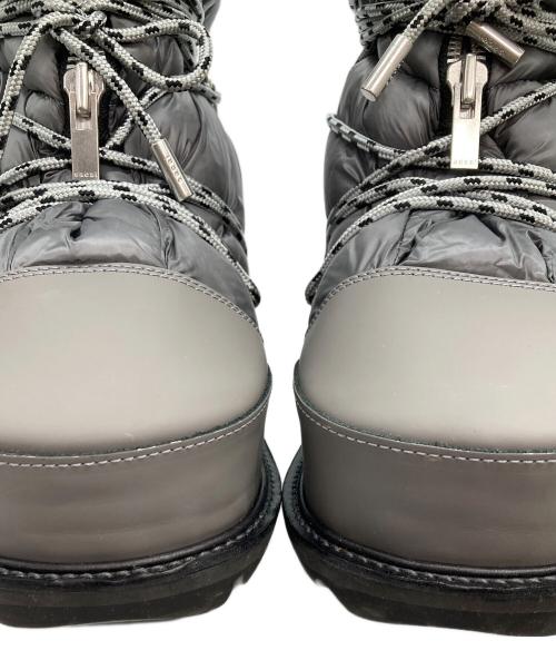 sacai（サカイ）sacai (サカイ) 22AW WINTER BOOTS ウィンターブーツ グレー サイズ:SIZE 42の古着・服飾アイテム