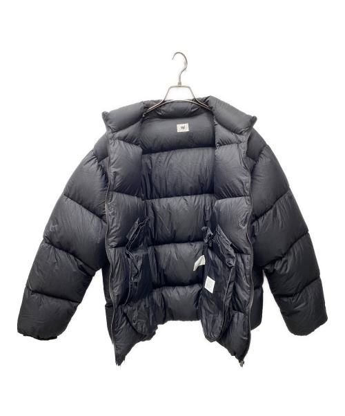 w double（ダブル）w double (ダブル) premium light down jacket プレミアム ライトダウンジャケット ブラック サイズ:2の古着・服飾アイテム