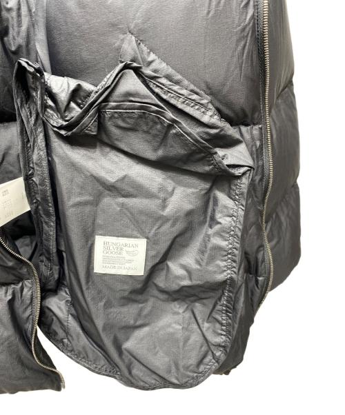 w double（ダブル）w double (ダブル) premium light down jacket プレミアム ライトダウンジャケット ブラック サイズ:2の古着・服飾アイテム
