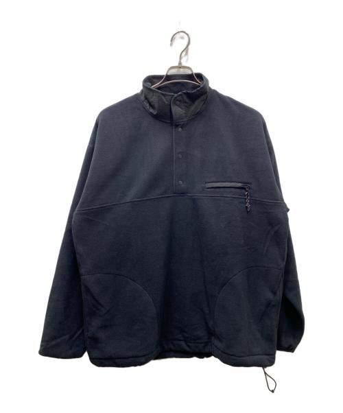 OVY（オヴィー）OVY (オヴィー) Micro Fleece Nylon Combination SetUP マイクロフリース ナイロンコンビネーションセットアップ ブラック サイズ:XLの古着・服飾アイテム